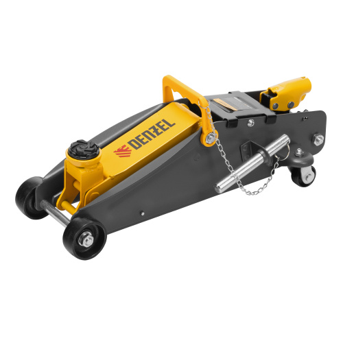 Домкрат гидравлический подкатной с фиксатором, 2,8 т, 135-385 мм Denzel по ценам производителя в Санкт-Петербурге с доставкой по всей России