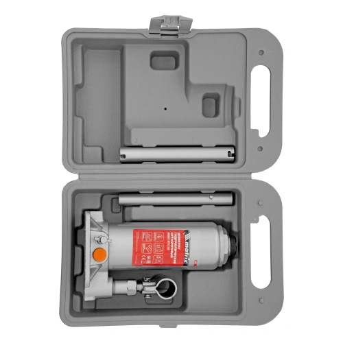 Домкрат гидравлический бутылочный, 4 т, h подъема 194-372 мм, в пластиковом кейсе Matrix по ценам производителя в Санкт-Петербурге с доставкой по всей России