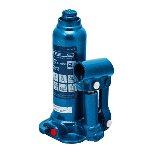 Домкрат гидравлический бутылочный, 2 т, h подъема 178-338 мм, в пластиковом кейсе Stels по ценам производителя в Санкт-Петербурге с доставкой по всей России