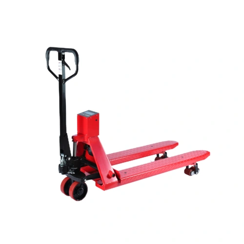 Тележка гидравлическая с весами на пальчиковых батарейках 2500 кг 1150 мм полиуретановые колеса TOR CBY-CW2-AA по ценам производителя в Санкт-Петербурге с доставкой по всей России