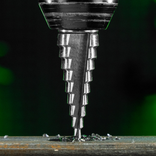 Сверло ступенчатое по металлу 4-6-8-10-12-14-16-18-20 мм, 4241 Сибртех купить в Москве с доставкой по всей России | ProtosMarket.ru