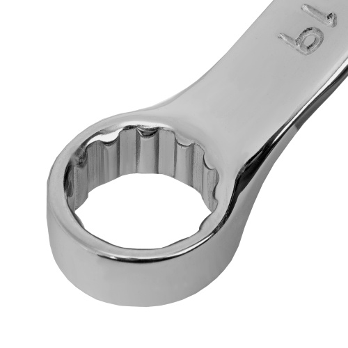 Ключ комбинированный, 19 мм, CrV, матовый хром Matrix по ценам производителя в Санкт-Петербурге с доставкой по всей России