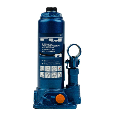 Домкрат гидравлический бутылочный, 2 т, H подъема 181-345 мм Stels купить в Москве с доставкой по всей России | ProtosMarket.ru