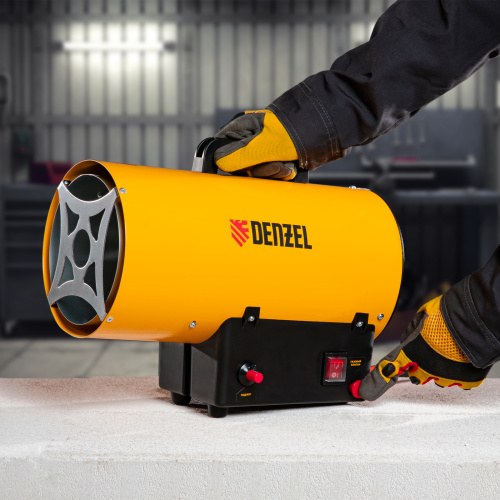 Газовая тепловая пушка GHG-10, 10 кВт, 300 м3/ч, пропан-бутан Denzel по ценам производителя в Санкт-Петербурге с доставкой по всей России