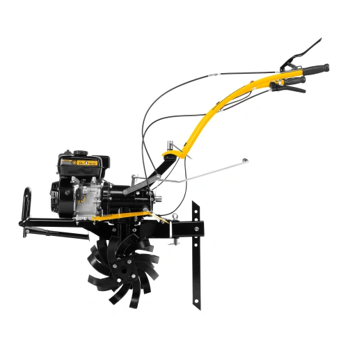 Мотоблок DPT-270X, 7 л.с, дисковое сцепление, ширина 90 см, глубина 35 см, фрез 3 х 4, ВОМ, передачи 2В/1Н Denzel по ценам производителя в Санкт-Петербурге с доставкой по всей России