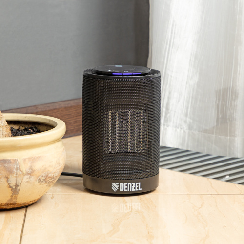 Тепловентилятор электрический керамический DTFC-1200, 3 режима, вентилятор, нагрев 600/1200 Вт Denzel по ценам производителя в Санкт-Петербурге с доставкой по всей России