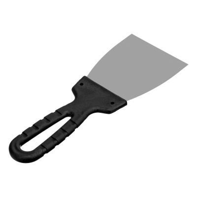 Шпательная лопатка из нержавеющей стали, 80 мм, пластмассовая ручка Сибртех купить в Москве с доставкой по всей России | ProtosMarket.ru