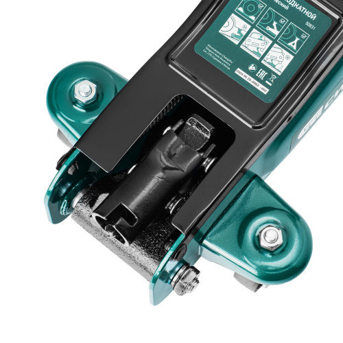 Домкрат гидравлический подкатной, 2 т, 85-330 мм, низкий подхват, в пласт. кейсе Сибртех по ценам производителя в Санкт-Петербурге с доставкой по всей России