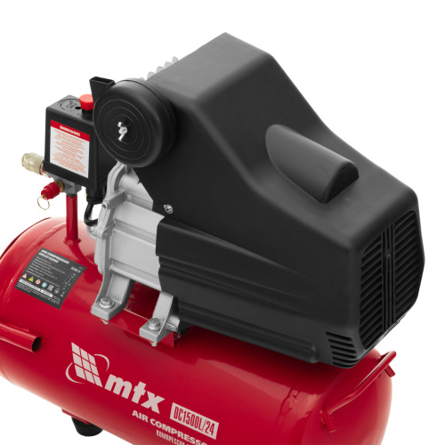 Компрессор воздушный DC1500L/24, 1,5 кВт, 24 л, 210 л/мин MTX по ценам производителя в Санкт-Петербурге с доставкой по всей России