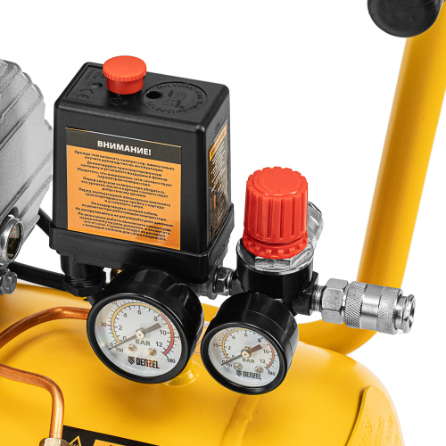 Компрессор воздушный прям. привод DCV1800/50, 1,8 кВт, 50 литров, 320 л/мин Denzel по ценам производителя в Санкт-Петербурге с доставкой по всей России