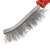 Щетка металлическая фосфатированная, пластиковая ручка Matrix по ценам производителя в Санкт-Петербурге с доставкой по всей России