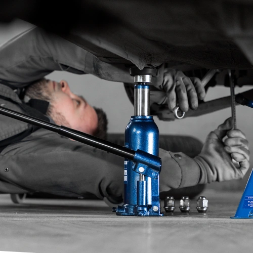 Домкрат гидравлический бутылочный, 6 т, h подъема 207-404 мм Stels по ценам производителя в Санкт-Петербурге с доставкой по всей России