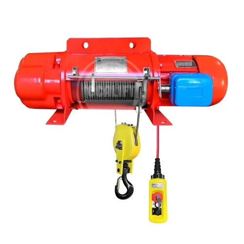 Таль стационарная на лапах ТЭК OCALIFT CD1 1т высота 9м канатная электрическая 380в по ценам производителя в Санкт-Петербурге с доставкой по всей России