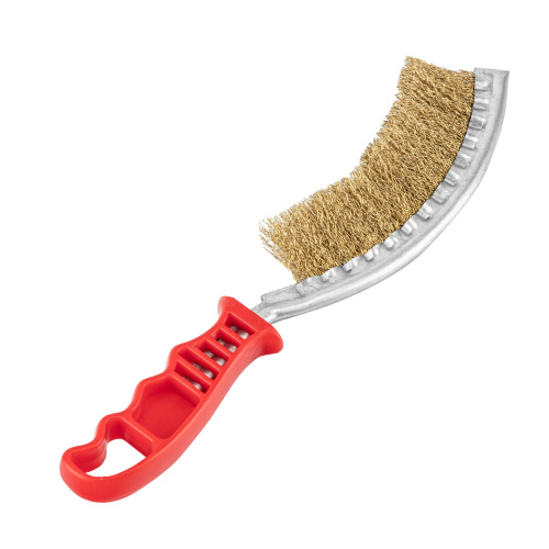 Щетка металлическая изогнутая, пластиковая ручка Matrix купить в Москве с доставкой по всей России | ProtosMarket.ru