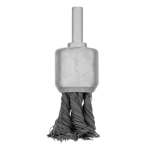 Щетка для дрели, 25 мм, "чашка" со шпилькой, крученая металлическая проволока Matrix по ценам производителя в Санкт-Петербурге с доставкой по всей России