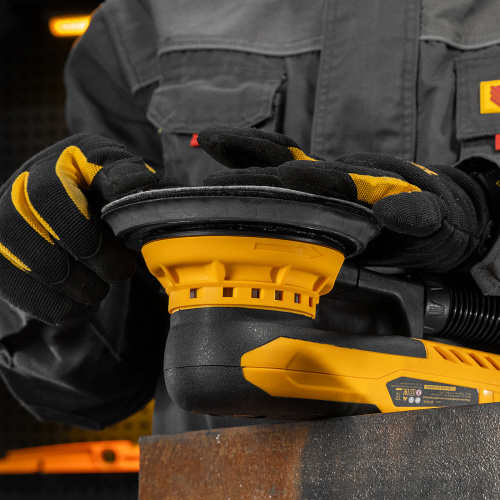 Машина шлифовальная орбитальная бесщет OS-150-BL, 350 Вт, 4000-10000 об/мин Denzel по ценам производителя в Санкт-Петербурге с доставкой по всей России