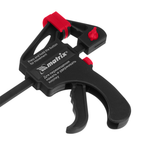 Струбцина универсальная, быстрозажимная, F-образная, 450 х 565 х 45 мм, пластиковый корпус Matrix купить в Москве с доставкой по всей России | ProtosMarket.ru