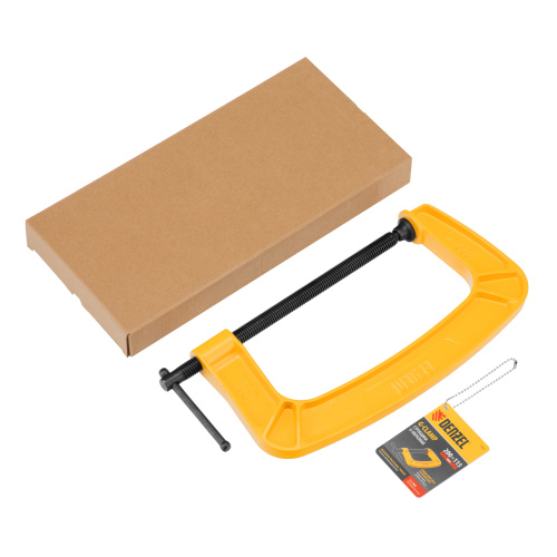 Струбцина G-образная, усиленная, 200 мм Denzel купить в Москве с доставкой по всей России | ProtosMarket.ru