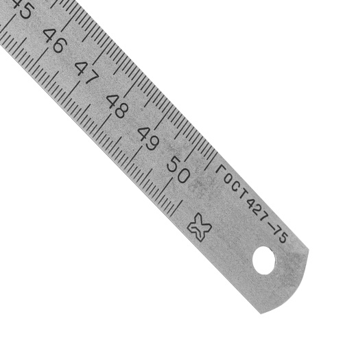 Линейка измерительная, 500 мм, металлическая по ценам производителя в Санкт-Петербурге с доставкой по всей России