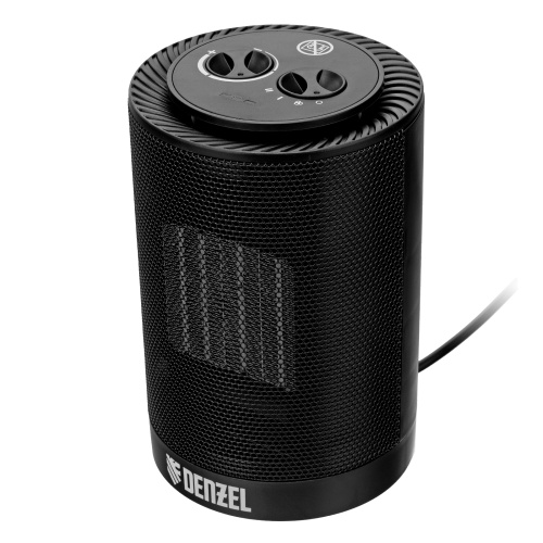 Тепловентилятор керамический DTFC-1200S, вращение, 3 реж., вент., нагрев 600/1200 Вт Denzel по ценам производителя в Санкт-Петербурге с доставкой по всей России