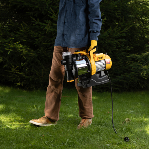 Садовый поверхностный насос GP1100SS, 1100 Вт, 4000 л/ч, подъем 45 м, пластик Denzel по ценам производителя в Санкт-Петербурге с доставкой по всей России