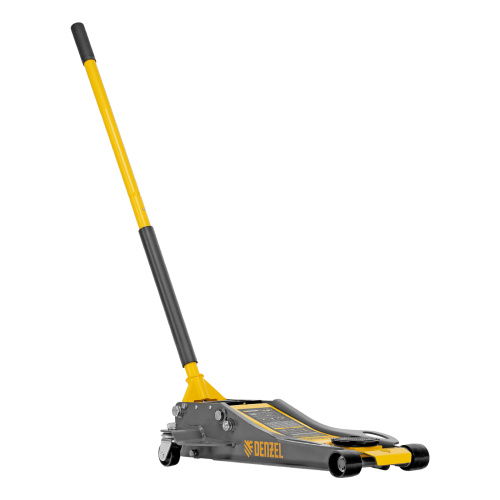 Домкрат гидравлический подкатной, 3 т, 75-500 мм, быстрый подъем, низкий подхват, проф. Denzel по ценам производителя в Санкт-Петербурге с доставкой по всей России