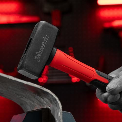 Кувалда optimal, 1000 г, фибергласовая обрезиненная рукоятка Matrix купить в Москве с доставкой по всей России | ProtosMarket.ru