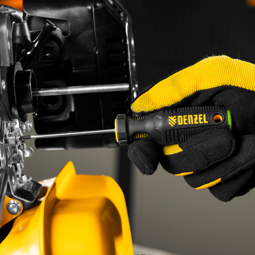 Отвертка PZ0x75 мм, CrV, трехкомпонентная рукоятка Denzel по ценам производителя в Санкт-Петербурге с доставкой по всей России