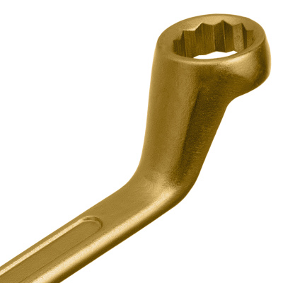 Ключ накидной, 19 х 22 мм, желтый цинк Сибртех купить в Москве с доставкой по всей России | ProtosMarket.ru