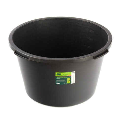 Таз круглый строительный, 60 л Сибртех по ценам производителя в Санкт-Петербурге с доставкой по всей России