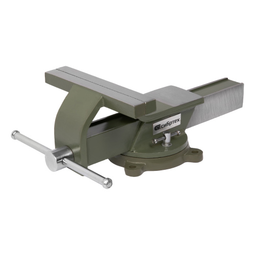 Тиски слесарные, 200 мм, стальные, поворотные Сибртех купить в Москве с доставкой по всей России | ProtosMarket.ru