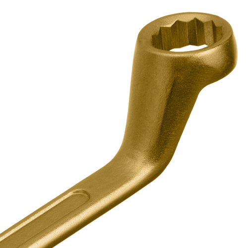 Ключ накидной, 19 х 22 мм, желтый цинк Сибртех купить в Москве с доставкой по всей России | ProtosMarket.ru