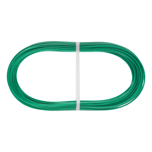 Трос металлополимерный зеленый ПР-2.0, толщина 2.0 мм, моток 20 метров Сибртех по ценам производителя в Санкт-Петербурге с доставкой по всей России