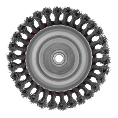 Щетка для УШМ, 150 мм, М14, "чашка", крученая проволока 0.5 мм Matrix по ценам производителя в Санкт-Петербурге с доставкой по всей России