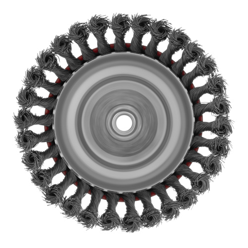 Щетка для УШМ, 150 мм, М14, "чашка", крученая проволока 0.5 мм Matrix по ценам производителя в Санкт-Петербурге с доставкой по всей России
