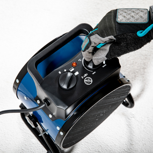 Тепловая пушка, керамический нагреватель K3, 3 режима, 230В, 1500/3000 Вт Сибртех по ценам производителя в Санкт-Петербурге с доставкой по всей России