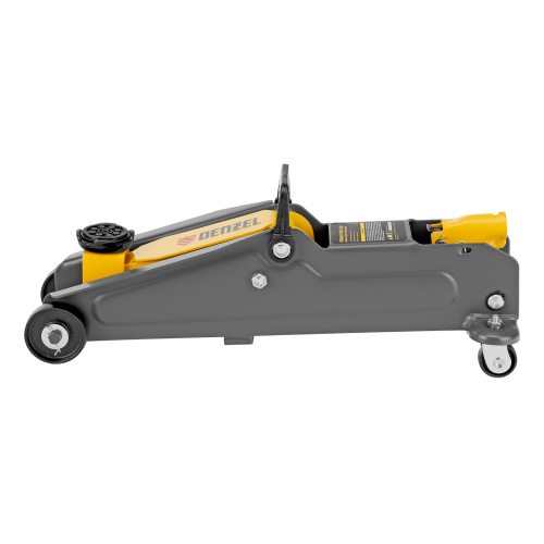 Домкрат гидравлический подкатной, 2 т, 135-385 мм, в пласт. кейсе Denzel по ценам производителя в Санкт-Петербурге с доставкой по всей России