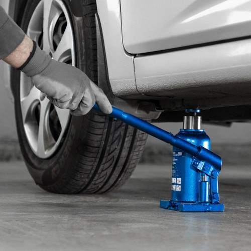 Домкрат гидравлический бутылочный телескопический, 6 т, H подъема 170-420 мм Stels по ценам производителя в Санкт-Петербурге с доставкой по всей России