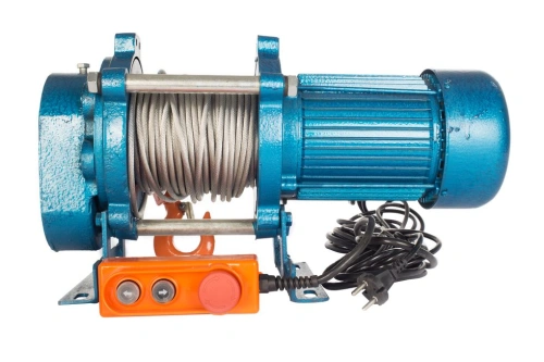 Лебедка электрическая  300 кг  30 м с канатом 220 В TOR KCD по ценам производителя в Санкт-Петербурге с доставкой по всей России