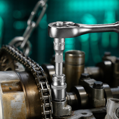 Набор торцевых головок с трещоткой, 1/4", 18 предметов Stels купить в Москве с доставкой по всей России | ProtosMarket.ru