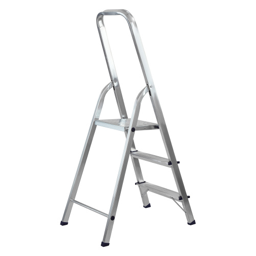 Стремянка усиленная, 3 ступени, алюминиевая, MTX по ценам производителя в Санкт-Петербурге с доставкой по всей России