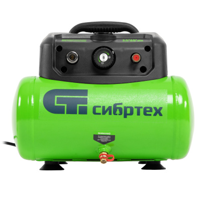 Компрессор воздушный безмаслянный BL 1100/6 1100Вт, ресивер 6 литров, 180 л/мин Сибртех купить в Москве с доставкой по всей России | ProtosMarket.ru