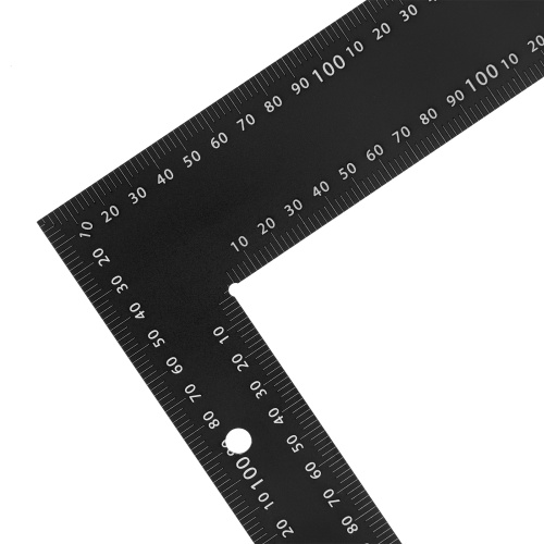 Угольник, 400 х 600 мм, алюминиевый, лазерная гравировка Denzel купить в Москве с доставкой по всей России | ProtosMarket.ru