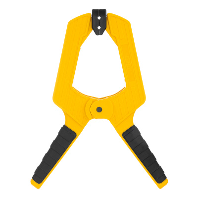 Струбцина клещеобразная, усиленная 100 х 80 мм, двухкомпонентные рукоятки Denzel по ценам производителя в Санкт-Петербурге с доставкой по всей России