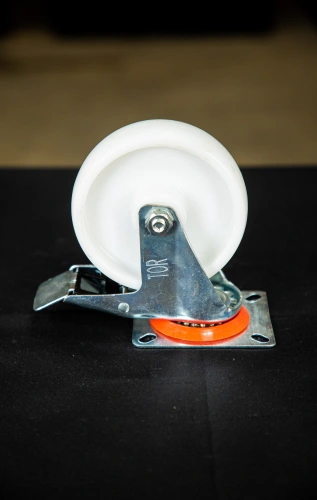 Колесо поворотное полипропилен SRCnb 55 125 мм с тормозом (N) по ценам производителя в Санкт-Петербурге с доставкой по всей России