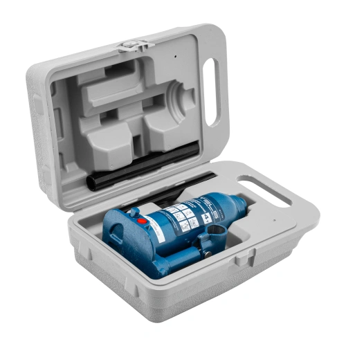 Домкрат гидравлический бутылочный, 4 т, h подъема 188-363 мм, в пластиковом кейсе Stels по ценам производителя в Санкт-Петербурге с доставкой по всей России