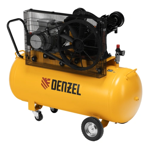 Компрессор воздушный рем. привод BCV 5500-T/200, 5,5 кВт, 200 литров, 850 л/мин Denzel по ценам производителя в Санкт-Петербурге с доставкой по всей России