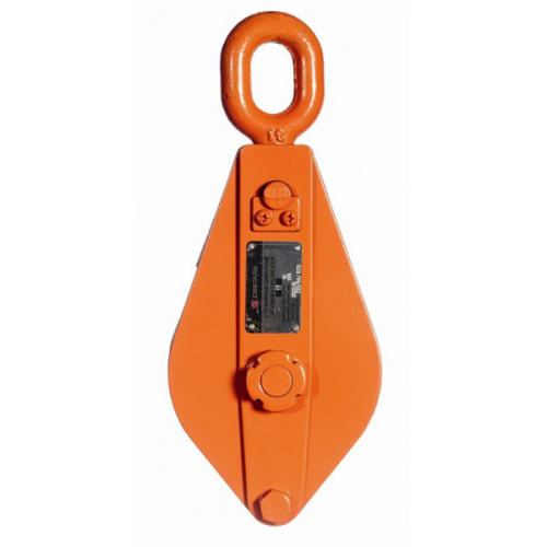 Блок шкивовый однорольный с проушиной и откидной щекой 1 т, D каната 7 - 11 мм, СибТаль купить в Москве с доставкой по всей России | ProtosMarket.ru