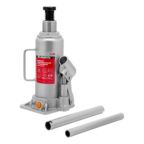 Домкрат гидравлический бутылочный, 10 т, h подъема 230-460 мм Matrix по ценам производителя в Санкт-Петербурге с доставкой по всей России