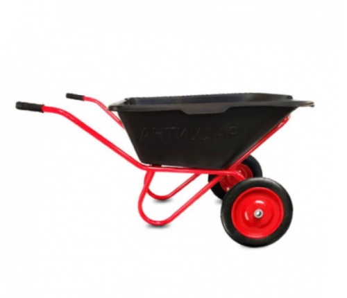 Тачка строительная 110 л 200 кг "Антиудар" двухколёсная с пневмоколесом по ценам производителя в Санкт-Петербурге с доставкой по всей России